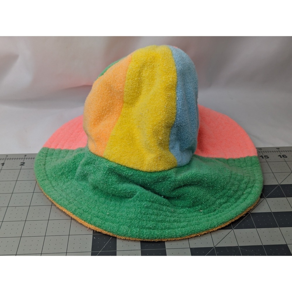 Terry Cloth Floppy Beach‎ Hat Tapoo Hawes California Child Size